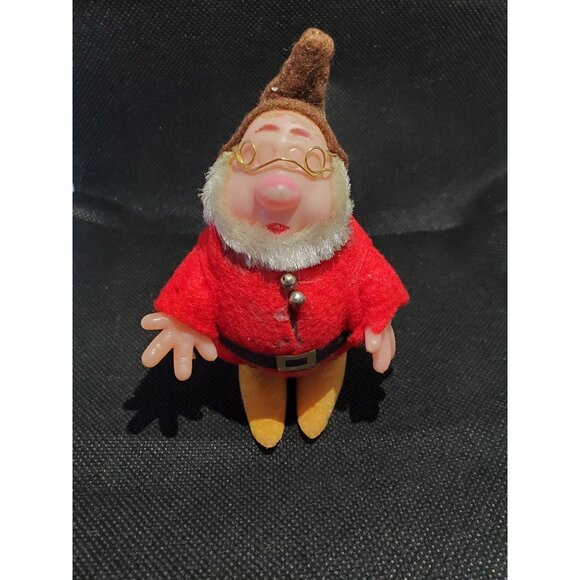 Disney Snow White Seven Dwarfs Doc Vintage Christmas Ornament Hong Kong - Picture 10 of 10